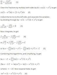 How To Solve Differential Equations Differential Equations Ap Calculus Ab Equations