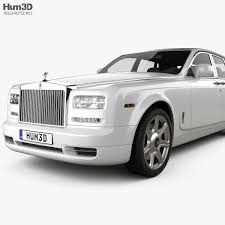 Rolls Royce Phantom Sedan 2012 3d Model Vehicles On Hum3d In 2020 Rolls Royce Phantom Rolls Royce Car 3d Model