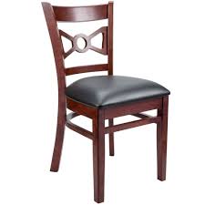 Lancaster Table Seating Mahogany Bow Tie Back Chair With 2 1 2 Padded Seat In 2020 Lancaster Table Chair Table Seating