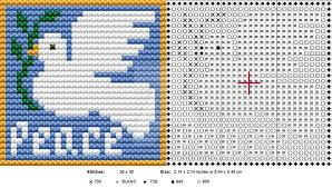 Peace Dove By Nevasirenda Cross Stitch Freebies Peace