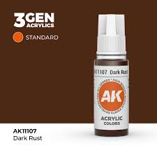 AK-Interactive: (3rd Gen) Acrylic - Dark Rust (17ml)