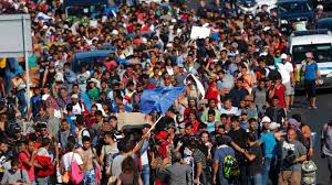 Resultado de imagen para caravana de inmigrantes ilegales