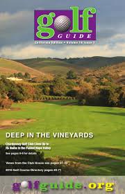 Welcome to hecker pass winery and event center in gilroy, ca. Golf Guide California Edition 18 01 By Golf Guide Issuu