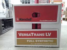 1 Case Of Kendall Versatrans Lv Automatic Transmission Fluid