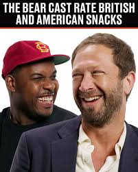 The Bear cast rate British and American snacks 🐻 🇬🇧🇺🇸