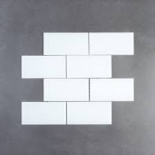 Read this article for everything you need to know about bathroom backsplash tile can be almost any kind of material and take on practically any shape. 3 X 6 X 4mm Value Glass Mosaic Subway Tile Backsplash For Kitchen A Wstiles