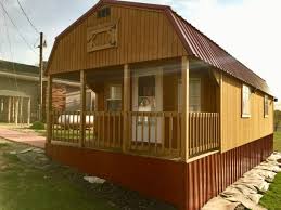 Lofted cabin style, 3/4 bath, 2 lofts, hot water heater, heat and a/c unit. Tiny House Talk