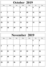 October November 2019 Calendar United States Printable Calendar Holidays 2019 Calendar Printables Calendar 2019 Printable 2019 Calendar