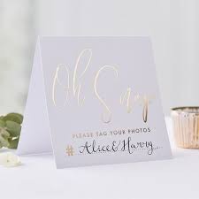 Whether you're organizing a conference or looking to add some personality to your classroom, tent cards can help. Instagram Wedding Tent Cards Party Supplies Auckland Pixie Party Supplies