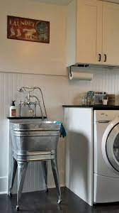 48 Awesome Vintage Laundry Rooms That Will Make You Want To Clean Vintage Laundry Room Rustic Laundry Rooms Farmhouse Laundry Room