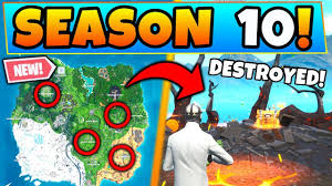 Fortnite season 10 is coming to an end, and that means another live event is about to happen. New Season 10 Destroyed Location Found Fortnite Season 9 Event Countdown Youtube