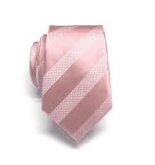 Dusty Rose Pink Stripes Mens Necktie With Matching Pocket Etsy