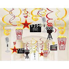 Current price $35.98 $ 35. Stechop Movie Night Party Supplies Hanging Swirl Decorations Birthday Party Decor Ceiling Streamers 30pcs Movie Theme Party Decorations Walmart Canada