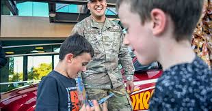 Hot Wheels for hope: Ellsworth airman donates toy cars for kids