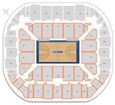 Which Sections Have Seatbacks At Gampel Pavilion