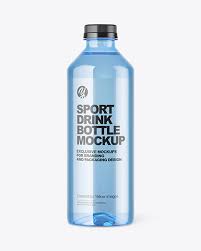 Download Blue Pet Water Bottle Mockup In Packaging Mockups On Yellow Images Object Mockups