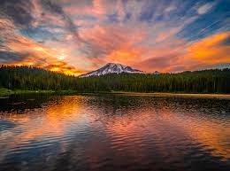 Maybe you would like to learn more about one of these? Mount Rainier National Park Summer Sunset Reflection Lakes Flickr