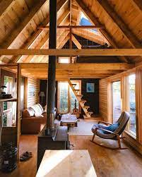 Compact Cabin With An Attic Bedroom In Gananoque Leeds And Grenville Ontario Canada 1080 1350 Tiny House Remodel Tiny House Cabin Diy Tiny House