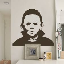 Buy your michael myers costume and mask from the costume authority at halloween express. Michael Myers Halloween Amok Vinyl Wall Sticker Home Decor Vinyl Halloween Wall Decal 30 H X 27 W Halloween Wall Decals Wall Decalsvinyl Wall Stickers Aliexpress