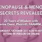 Perimenopause & Menopause Secrets Revealed — Free event image