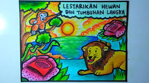 Mengapa kita perlu melestarikan hewan dan tumbuhan. Cara Membuat Poster Hewan Dan Tumbuhan Langka Youtube