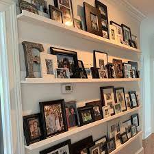 floating ledge shelf picture frame shelves home decor mounted desk