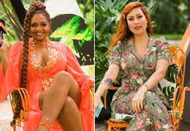 Descriptiongaby amarantos saia justa 2018 1.jpg. Entrevista Pitty E Gaby Amarantos Levam Musicas Dos Quatro Cantos Do Pais Para Temporada De Verao Do Saia Justa Popline