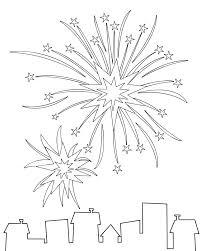 I have coloring pages that include children with july 4th sparklers, patriotic hats, flags and drums. Fireworks Coloring Page Coloring Page Book For Kids