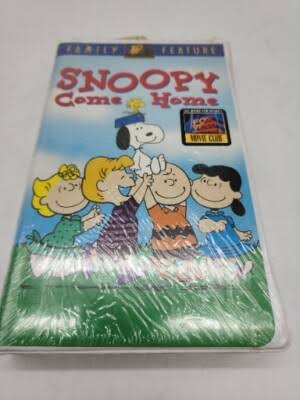 New & Sealed - Snoopy, Come Home (VHS, 1996) Clamshell Family Feature 20th  Cent | eBay