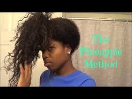 Gently gather your hair into a high ponytail. The Pineapple Method Relaxed Hair Youtube