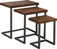 Aviemore Brown Nesting Tables Set Of 3 In 2020 Nesting Tables Hillsdale Furniture Furniture