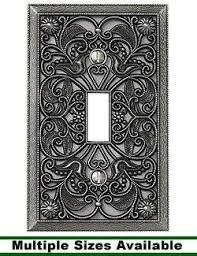Switchplates Switchplates Antique Pewter Foil Art