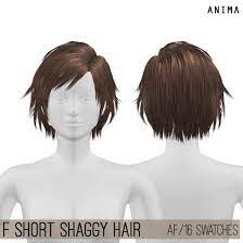 Spring4sims The Best Sims 4 Downloads Cc Finds Sims Hair Short Hair Styles Short Hair With Layers