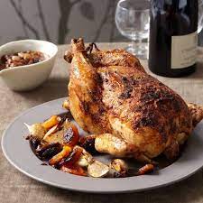 Moroccan Roasted Chicken Recipe Recipe Wine Recipes Poultry Recipes Recipes