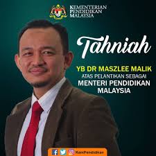 Saat ini, menteri pendidikan dijabat oleh mohd radzi md jidin dengan dibantu dua wakil menteri, yaitu mah hang soon dan muslimin yahaya sejak 10 maret 2020. Kpm Ø¯Ø± ØªÙˆÛŒÛŒØªØ± Setinggi Tinggi Tahniah Atas Pelantikan Yb Dr Maszlee Malik Sebagai Menteri Pendidikan Malaysia Maszlee