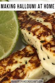 How To Make Halloumi A Simple Recipe For Delicious Cheese Recipe Halloumi How To Make Halloumi Easy Meals