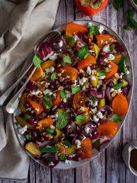 > salade de lentilles et foie gras poêlé. Salade Tiede D Automne Aux Lentilles Betteraves Et Kakis Clemfoodie