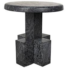 Sidney Side Table Black Stone Accent Tables In 2020 Side Table Black Side Table Accent Table