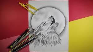 This is a simplified cartoon version of a wolf howling. How To Draw A Wolf Howling Easy Step By Step Herunterladen