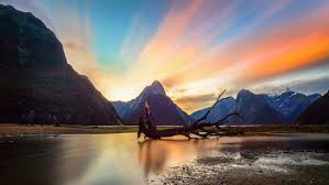 Milford Sound New Zealand Red Clouds On Sunset 4k Ultra Hd Wallpaper For Desktop Laptop Tablet Mobile Phones And Tv 3840x2400 Wallpapers13 Com 48 ideas computer wallpaper quotes laptops download 4k wallpapers of sea, clouds, horizon, island, sky, sunset 4k, clouds, horizon, sea. sunset 4k ultra hd wallpaper
