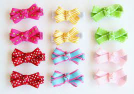How To Make Hair Bows For Babies Hair Bows Out Of Ribbon Easy Diy