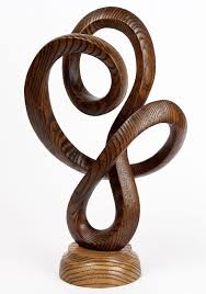 Abstract Sculpture For Modern Home Modern Statue Modern Etsy In 2020 Wood Sculpture Wooden Sculpture Abstract Wood Carving