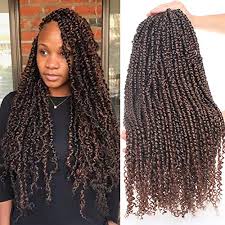 However, braids that use synthetic hair extensions do not last as long as those with human hair extensions. Xtrend 6packs 15 Strands Pack Pre Twisted Passion Twist Hair 22 Inch Long Bohemian Braids Water Wave For Passion Twist Crochet Braiding Hair Synthetic Fiber Natural Hair Extension T30 Buy Online In Bahamas At