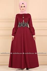 Modaselvim Elbise Gold Dantelli Elbise 5025pm271 Bordo Moda Stilleri Elbise The Dress