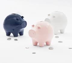 4.7 out of 5 stars. Mini Piggy Bank Pottery Barn Kids