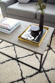 Kmart Hack Coffee Table Cheap Veneer To Luxe Concrete Top Industrial Coffee Table Style Curator Cheap Coffee Table Cool Coffee Tables Kmart Coffee Table
