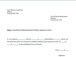Pour les titulaires de passeports officiels. Exemple De Lettre D Hebergement Pour Visa Le Meilleur Exemple