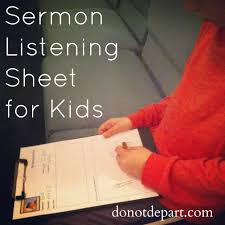I Sit On The Front Row Of Chairs Every Sunday Listening To My Husband X2f Preacher With Our Son By My Side Most Wee Sermon Notes Bible For Kids Bible Lessons