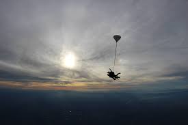 Weather and government restrictions apply and may limit altitude. The Art Of Keeping Calm Skydive Orange