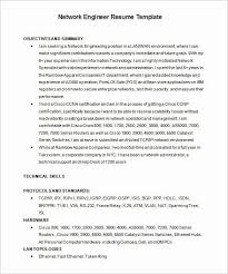network engineer resume templates psd